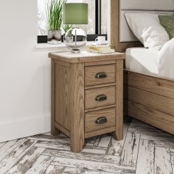Haxby Oak Bedroom Large Bedside Cabinet