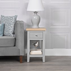 Eton Lamp Table - Grey