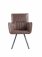 The Chair Collection Carver Chair Brown PU (Pair)