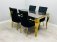 Sofia Marble Dining Set With Majestic Dining Chairs