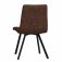 The Chair Collection Diamond Stitch Dining Chair - Brown (Pair)