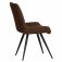 The Chair Collection Honeycombe Stitch Dining Chair - Brown (Pair)