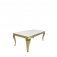 Lewis Coffee Table - Gold Legs