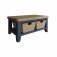 Haxby Painted Dining & Occasional Small Coffee Table - Blue