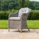 Maze Oxford 8 Seat Oval Fire Pit Dining Set With Heritage Chairs