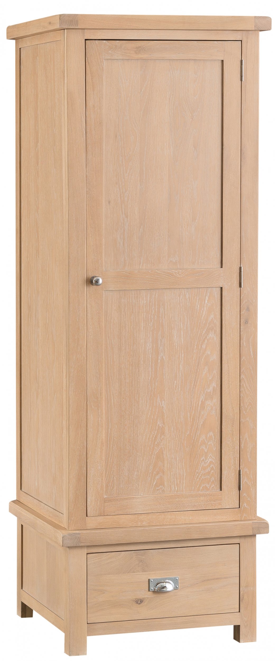 Light Oakmont Bedroom Single Wardrobe The Clearance Zone