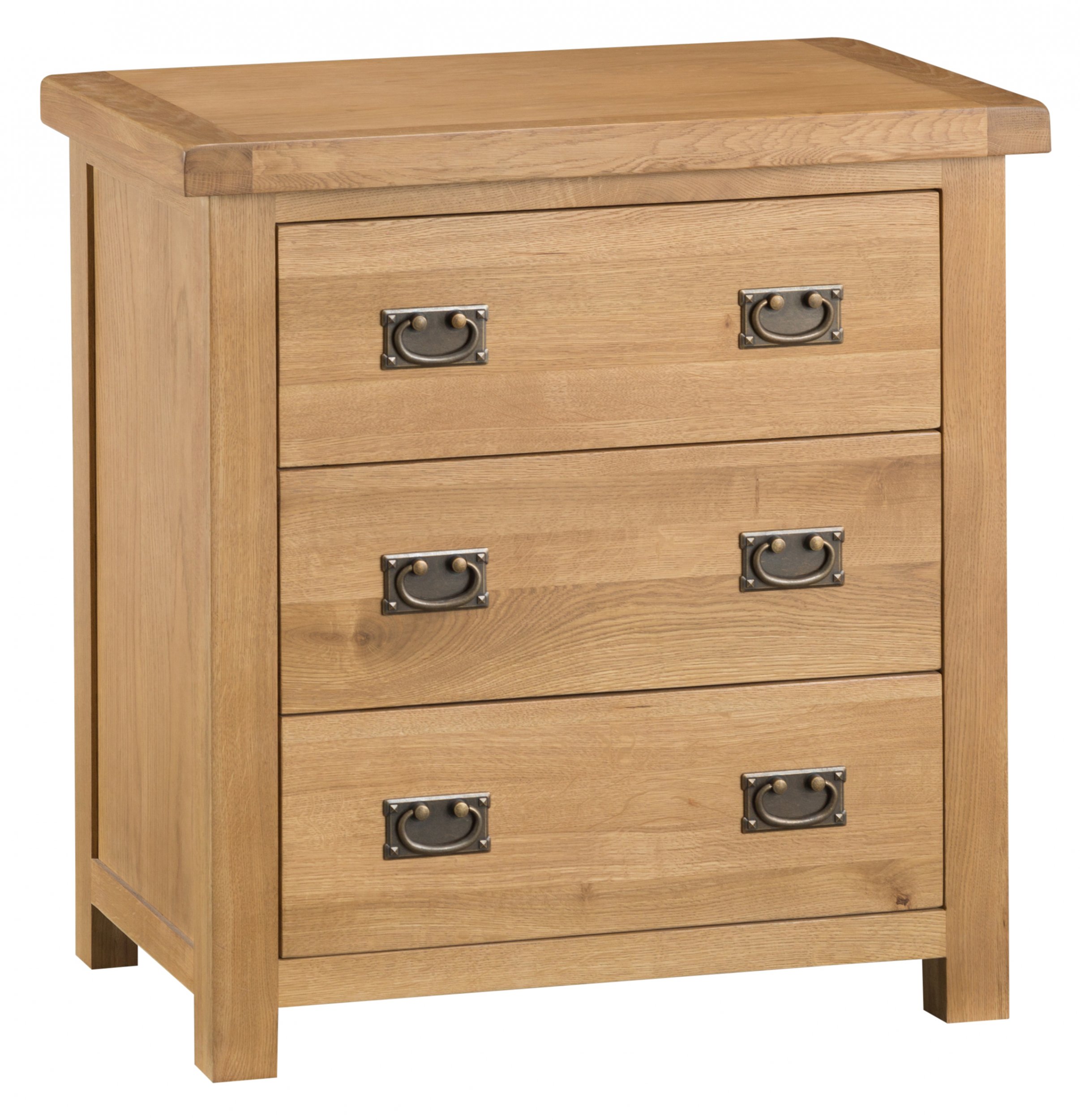 Classic Oakmont Bedroom 3 Drawer Chest | The Clearance Zone