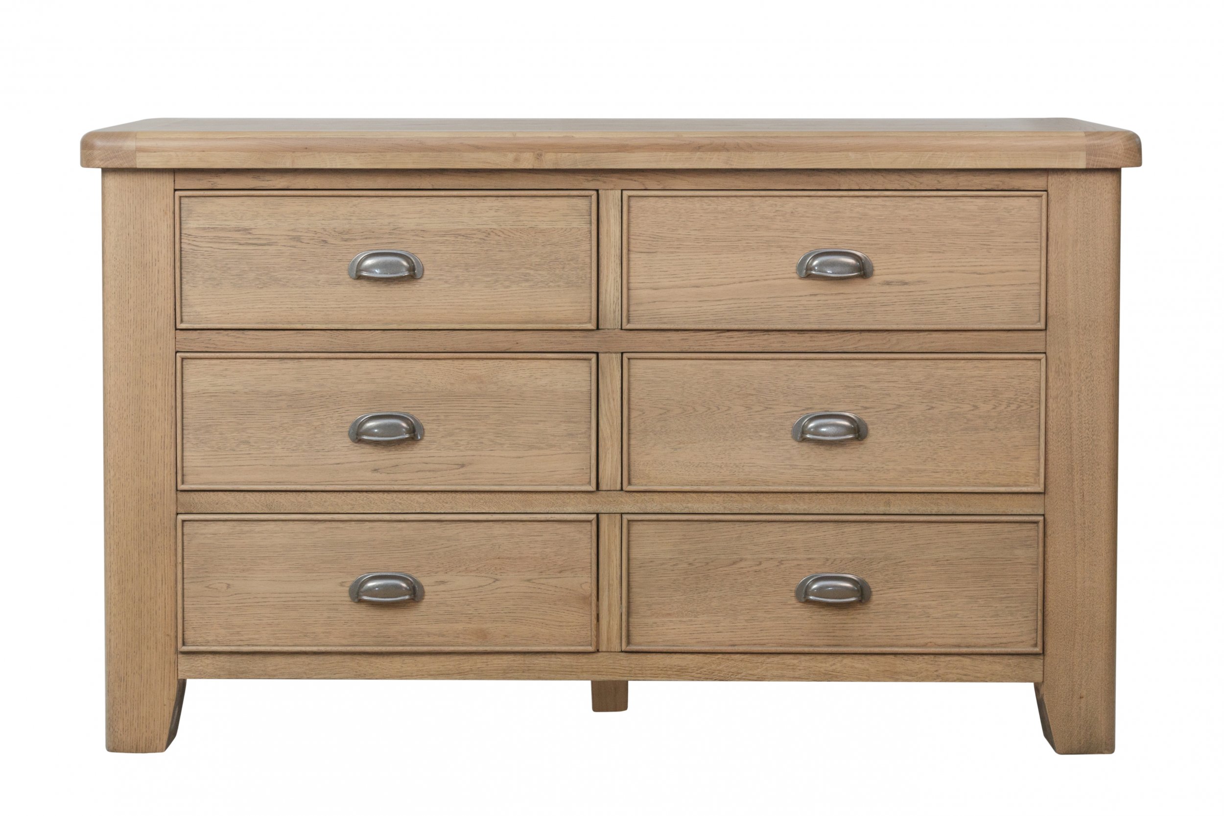 Haxby Oak Bedroom 6 Drawer Chest | The Clearance Zone