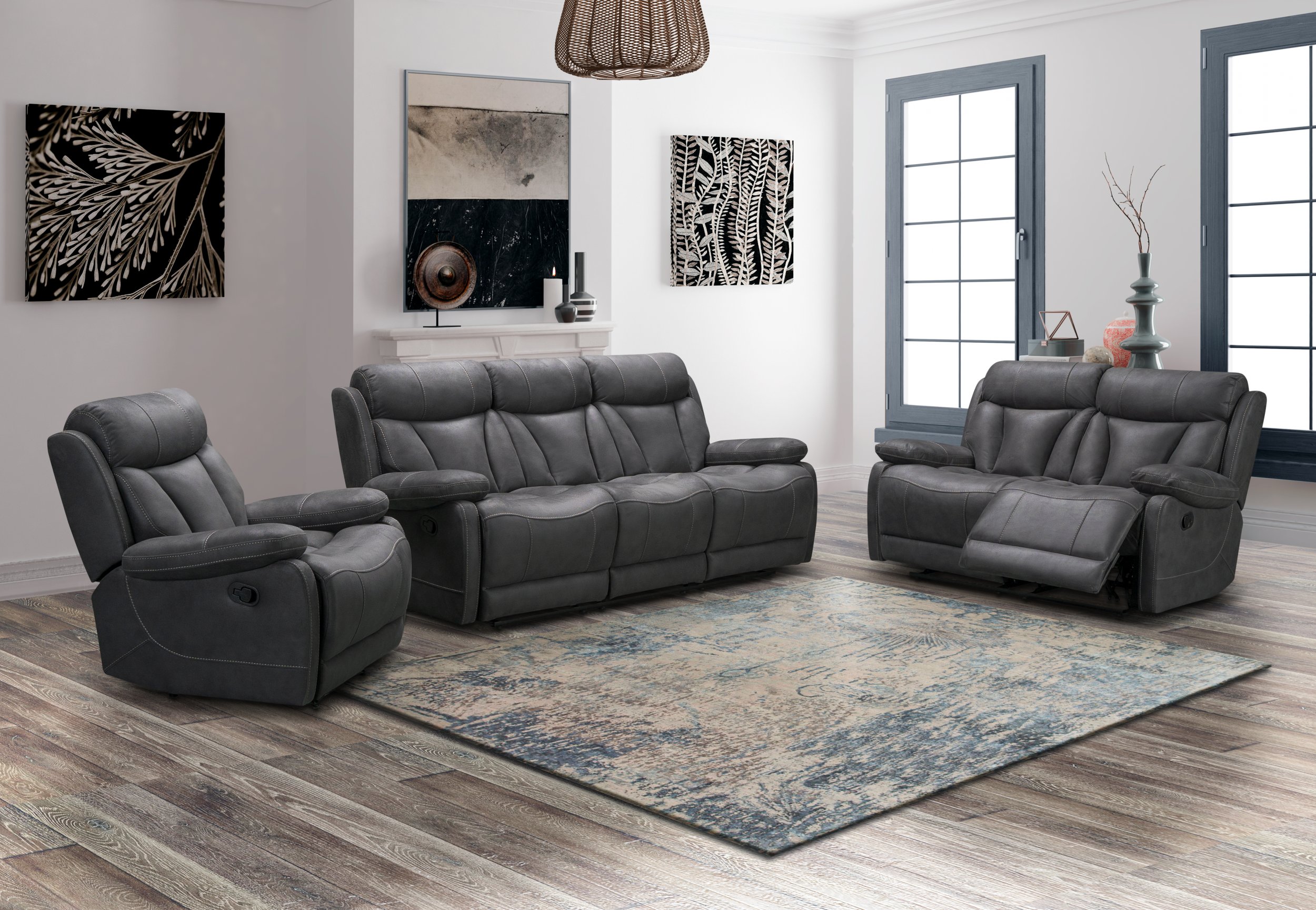 bentley top-grain leather reclining sofa reviews
