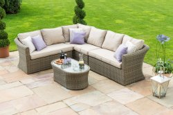 Rattan Winchester Maze Large Corner Group