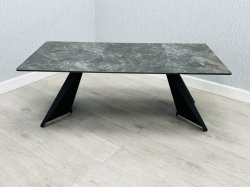 Chicago Coffee Table - Black & Gold