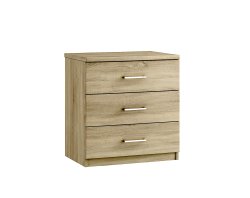 Modena 3 Drawer Midi Chest