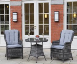 Marseille Bistro Set - Grey