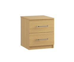 Ravenna 2 Drawer Bedside Cabinet