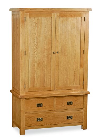 Salcombe Gents 3 Drawer Wardrobe