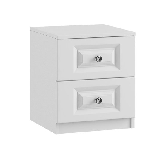 Lazio 2 Drawer Bedside Cabinet