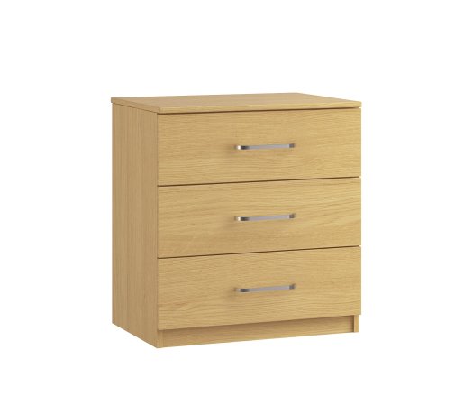 Ravenna 3 Drawer Midi Chest