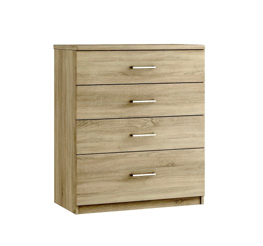 Modena 4 Drawer Chest with One Deep Drawer