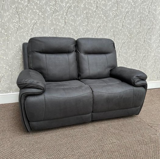 HP Collection - Shelby Power Reclining 2 Seater Sofa - Grey | The ...