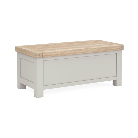 Sandwell Blanket Box - Stone Grey