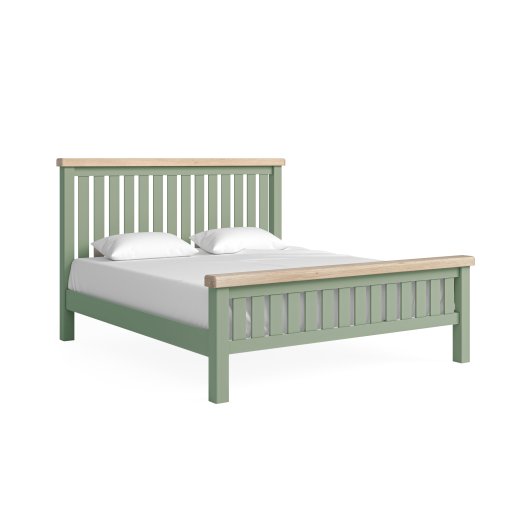 Sandwell 6ft Slatted Bed - Sage