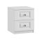 Lazio 2 Drawer Bedside Cabinet