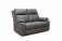 Renley Power Reclining 2 Seater - Genuine Leather - Grey