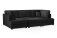 Camden U Shape Sofa with Additional Footstool - Plush Velvet