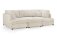 Camden U Shape Sofa with Additional Footstool - Boucle