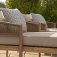 Porto Double Sunlounger Set - Sandstone