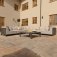 Ibiza Large Corner Sofa Set With Square Coffee Table / Oatmeal