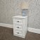 Lazio 3 Drawer Bedside Cabinet