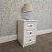 Lazio 3 Drawer Bedside Cabinet