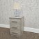 Modena 3 Drawer Bedside Cabinet