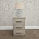 Modena 3 Drawer Bedside Cabinet