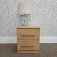 Ravenna 2 Drawer Bedside Cabinet