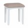 Garton White Bedroom Stool