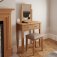 Garton Oak Bedroom Trinket Mirror